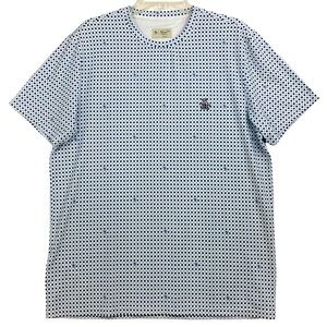 Original Penguin Short Sleeve Blue & White Shirt; L
